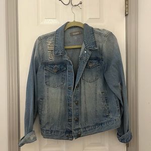 Jean jacket! Short but not cropped
